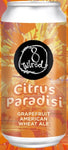 8 Wired Citrus Paradisi Grapefruit American Wheat Ale 440mL