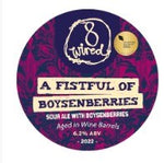 8 Wired A Fistful of Boysenberries Barrel Aged Boysenberry Sour Ale 500mL Bottle