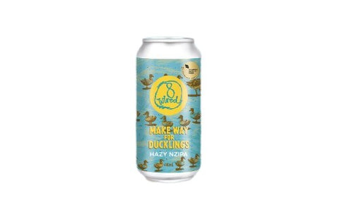 8 Wired Make Way for Ducklings Hazy NZ IPA 440mL