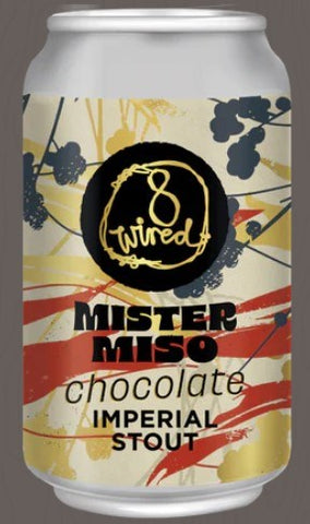 8 Wired Mister Miso Chocolate Imperial Stout 330mL