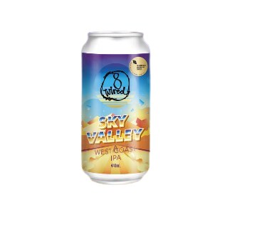 8 Wired Sky Valley West Coast IPA 440mL