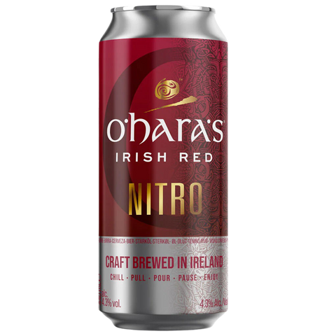 Carlow O'Hara's Irish Red Ale Nitro 440mL