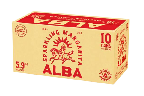 Alba Sparkling Margarita 10x250mL