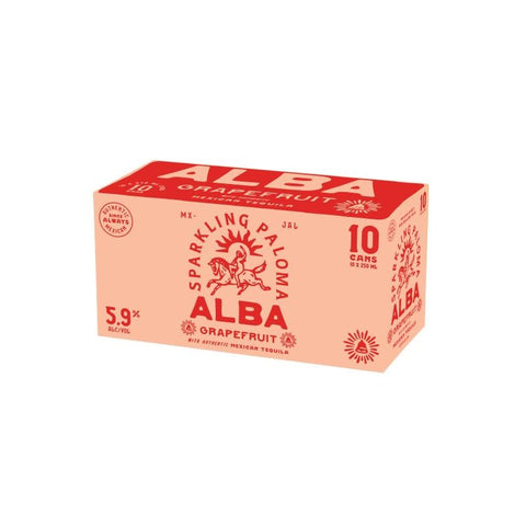 Alba Sparkling Paloma 10x250mL