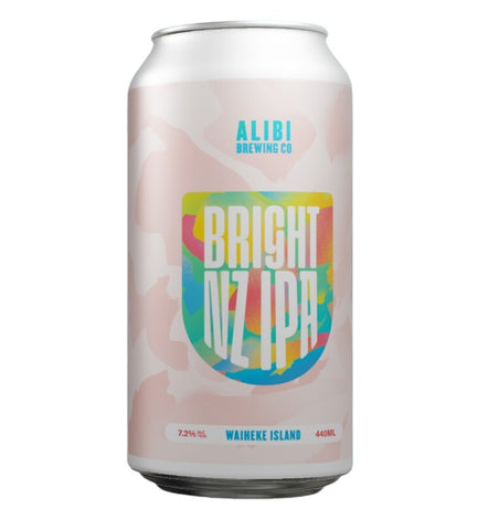 Alibi Brewing Bright NZ IPA 440mL