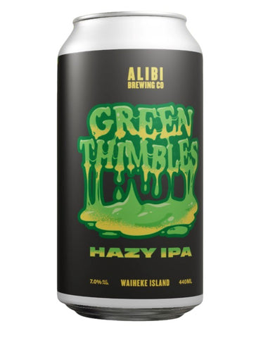 Alibi Brewing Green Thimbles Hazy IPA 440mL