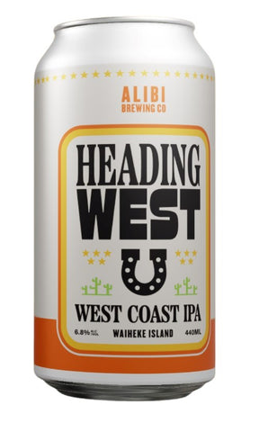 Alibi Brewing Heading West West Coast IPA 440mL