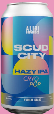 Alibi Brewing Scud City Cryopop Hazy IPA 440mL