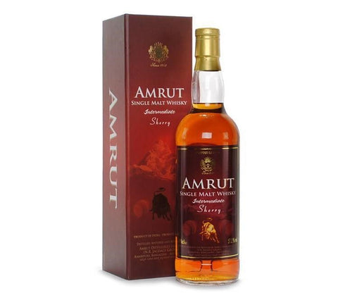 Amrut Intermediate Sherry Indian Whisky 700mL