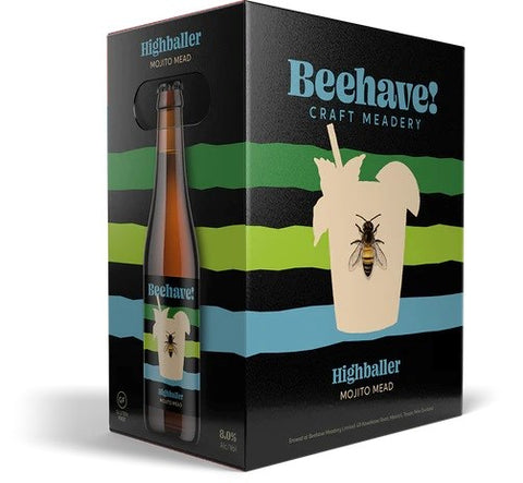 Beehave Highballer Mojito Mead 6x330mL