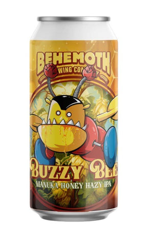 Behemoth Buzzy Bee Manuka Honey Hazy IPA 440mL