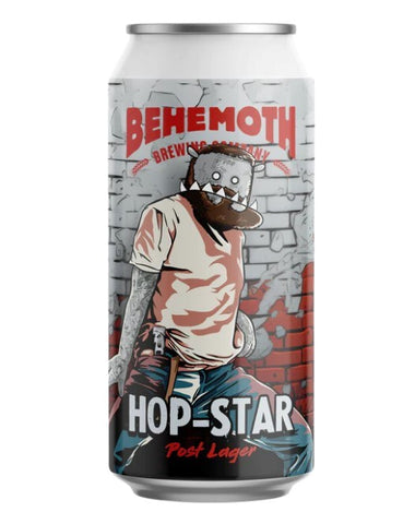 Behemoth Hop-Star Lager 440mL
