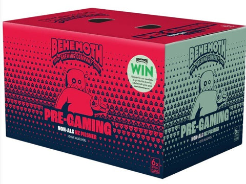 Behemoth Pre-gaming - Non Alc NZ Pilsner 6x330mL