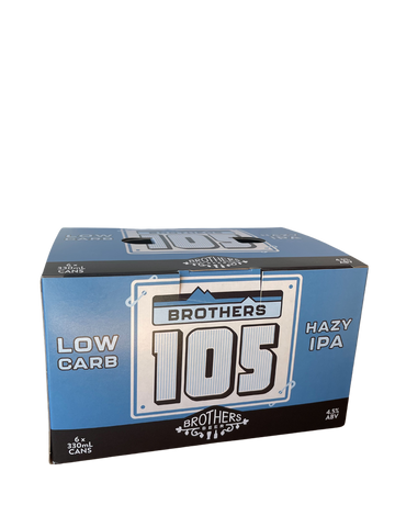 Brothers Beer Brothers 105 - Low Carb Hazy IPA 6x330mL