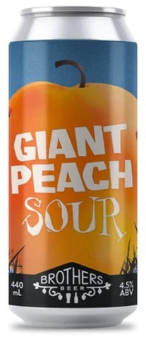 Brothers Beer Giant Peach Sour 440mL