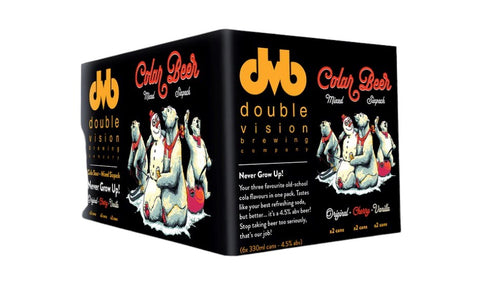 Double Vision Colar Beer Sour Mix Six 6x330mL