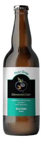 Elemental Cider Pear Drop Dry Cider 500mL Bottle