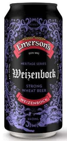 Emerson's Weizenbock Strong Wheat Beer 440mL