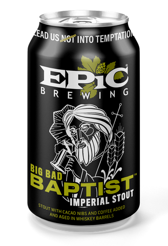 Epic Brewing Big Bad Baptist Imperial Stout 355mL
