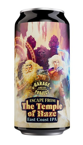 Garage Project Escape from The Temple of Haze East Coast IPA 440mL