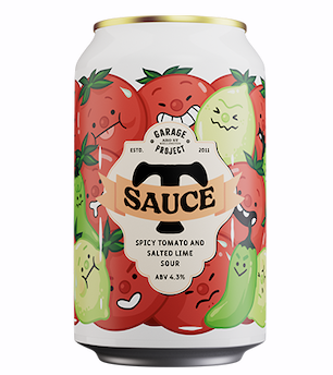 Garage Project T Sauce Tomato & Salted Lime Sour 330mL