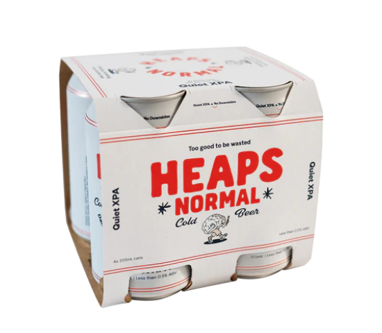 Heaps Normal Quiet XPA 4x375mL – Beer and Wine Co