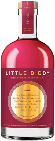 Reefton Little Biddy Pink Gin 700mL