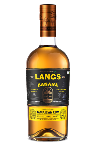 Langs Banana Jamaican Rum 700mL