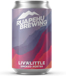 Ruapehu Brewing Liv' A' Little Smoked Porter 330mL