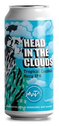 Mata Brewery Head in the Clouds - Tropical Coconut Hazy IPA 440mL