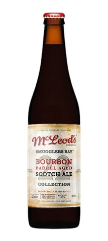 McLeod's Smugglers Bay Bourbon Barrel Aged Scotch Ale 500mL Bottle