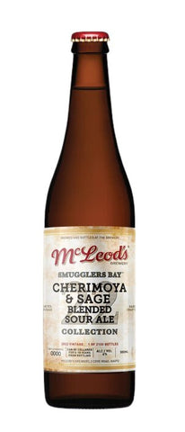 McLeod's Smugglers Bay Cherimoya & Sage Blended Sour Ale 500mL Bottle