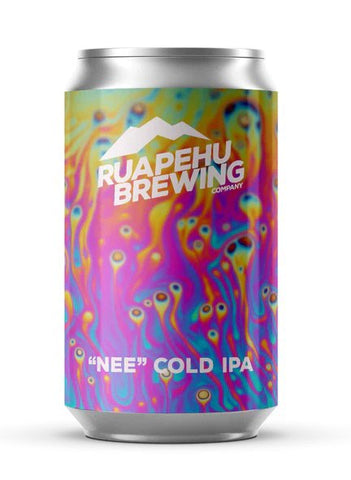 Ruapehu Brewing Nee Cold IPA 330mL