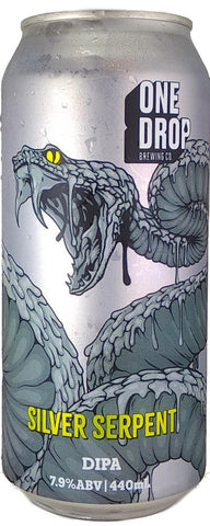 One Drop Brewing Silver Serpent Double IPA 440mL