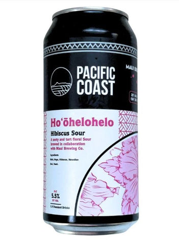 Pacific Coast x Maui Brewing Ho??helohelo Hibiscus Sour 440mL
