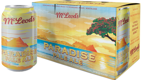 Mcleod's Paradise Pale Ale 6x330mL Cans