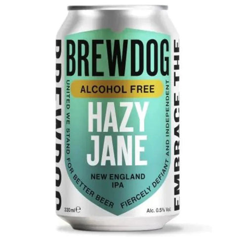 Brewdog Hazy Jane Non Alcoholic New England IPA 330mL