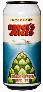 Rhyme x Reason Bruce's Juices - Dragon Fruit Red IPA 440mL