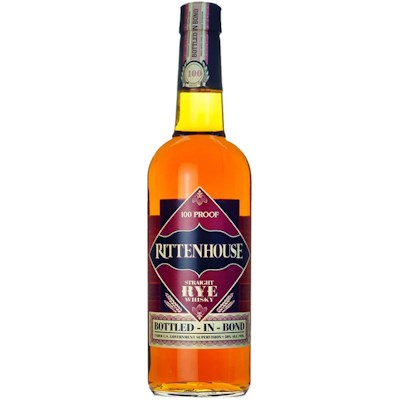 Rittenhouse Rye Whisky 100 Proof 700mL