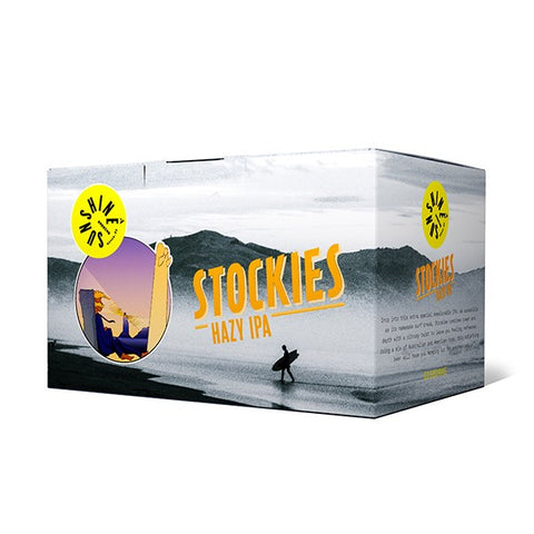 Sunshine Brewery 'Stockies' Hazy Pale Ale 6x330mL