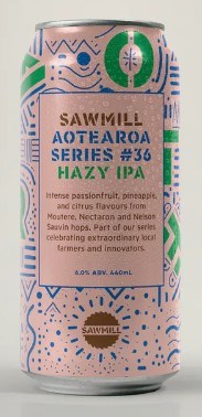 Sawmill Aotearoa Series #36 Hazy IPA 440mL