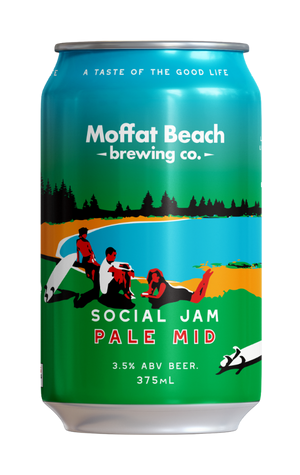 Moffat Beach Brewing Social Jam Mid Ale 375mL
