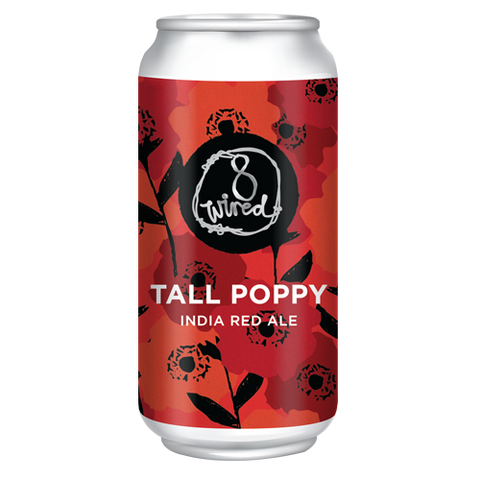 8 Wired 'Tall Poppy' India Red Ale 440mL