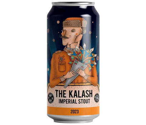 Hop Nation The Kalash 2023 Edition Bourbon Barrel Aged Imperial Stout 440mL