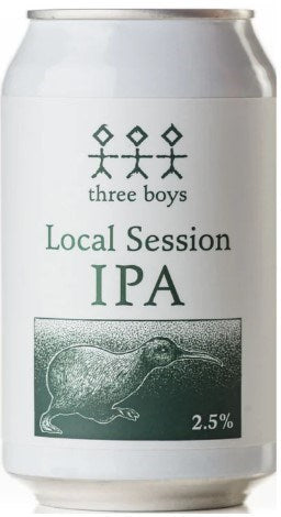 Three Boys Local Session IPA 330mL can