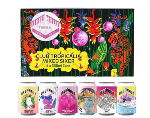 Urbanaut Club Tropicalia IPA Mix 6Pack 6x330mL