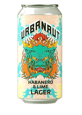 Urbanaut Habanero & Lime Lager 440mL