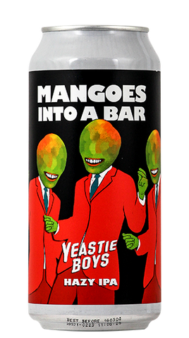 Yeastie Boys Mangoes Into A Bar Mango Hazy IPA 440mL
