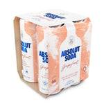 Absolut Grapefruit & Soda 4x250mL