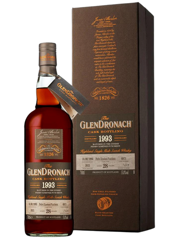 Glendronach Batch 19 Cask #6871 1993/28yo 700mL